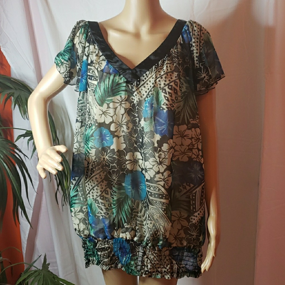 Lavender Star blouse